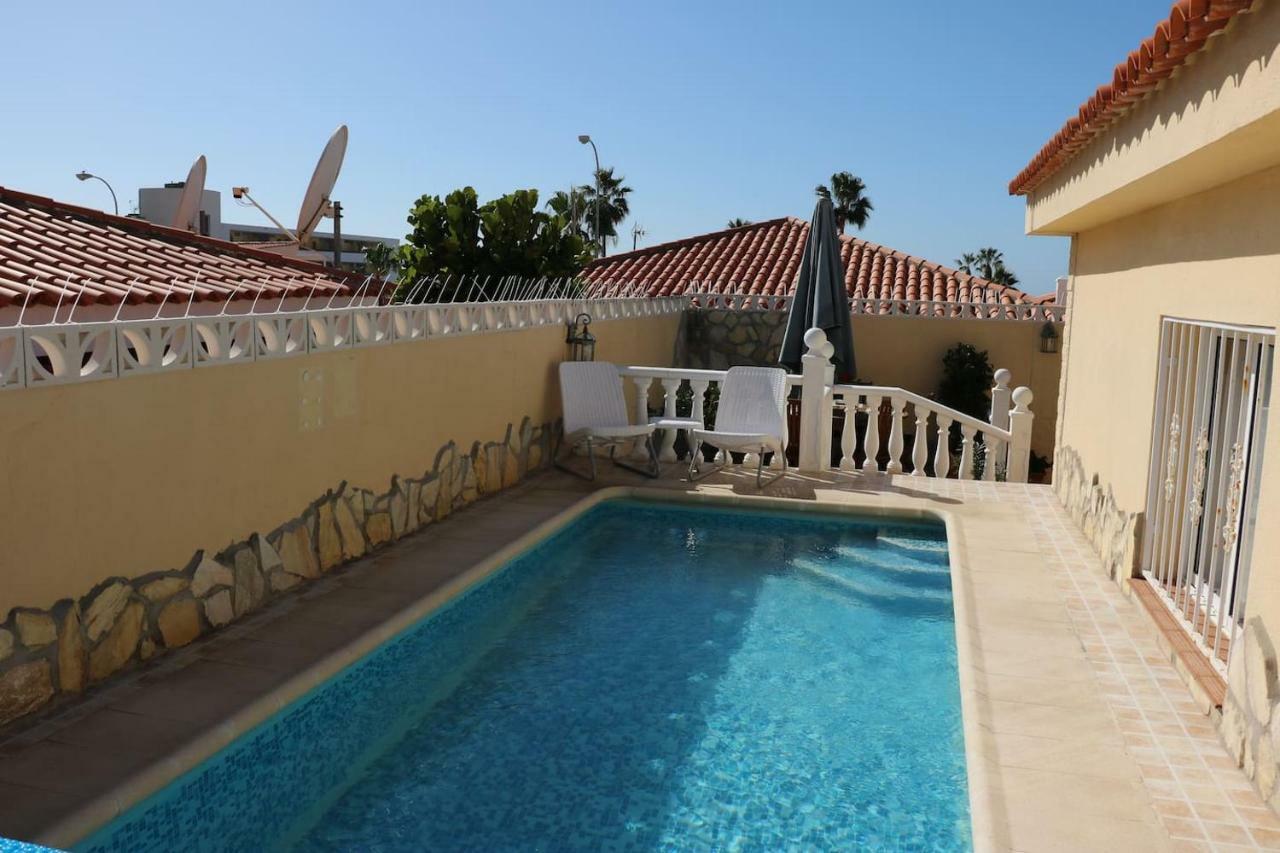 Villa Sueño Azul with private pool, sea view, terrace, aircondition, Wifi, 450 m to the beach Callao Salvaje Exterior foto