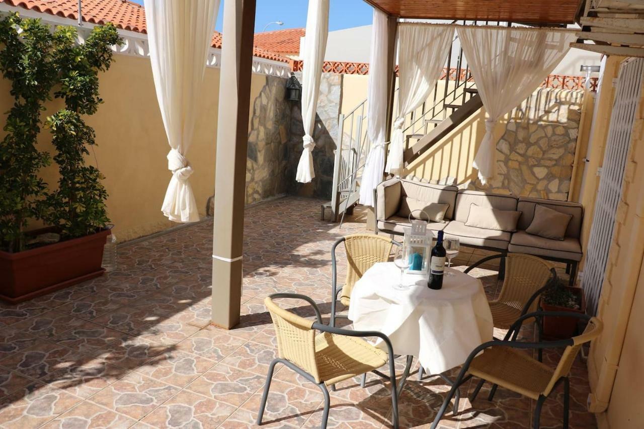 Villa Sueño Azul with private pool, sea view, terrace, aircondition, Wifi, 450 m to the beach Callao Salvaje Exterior foto